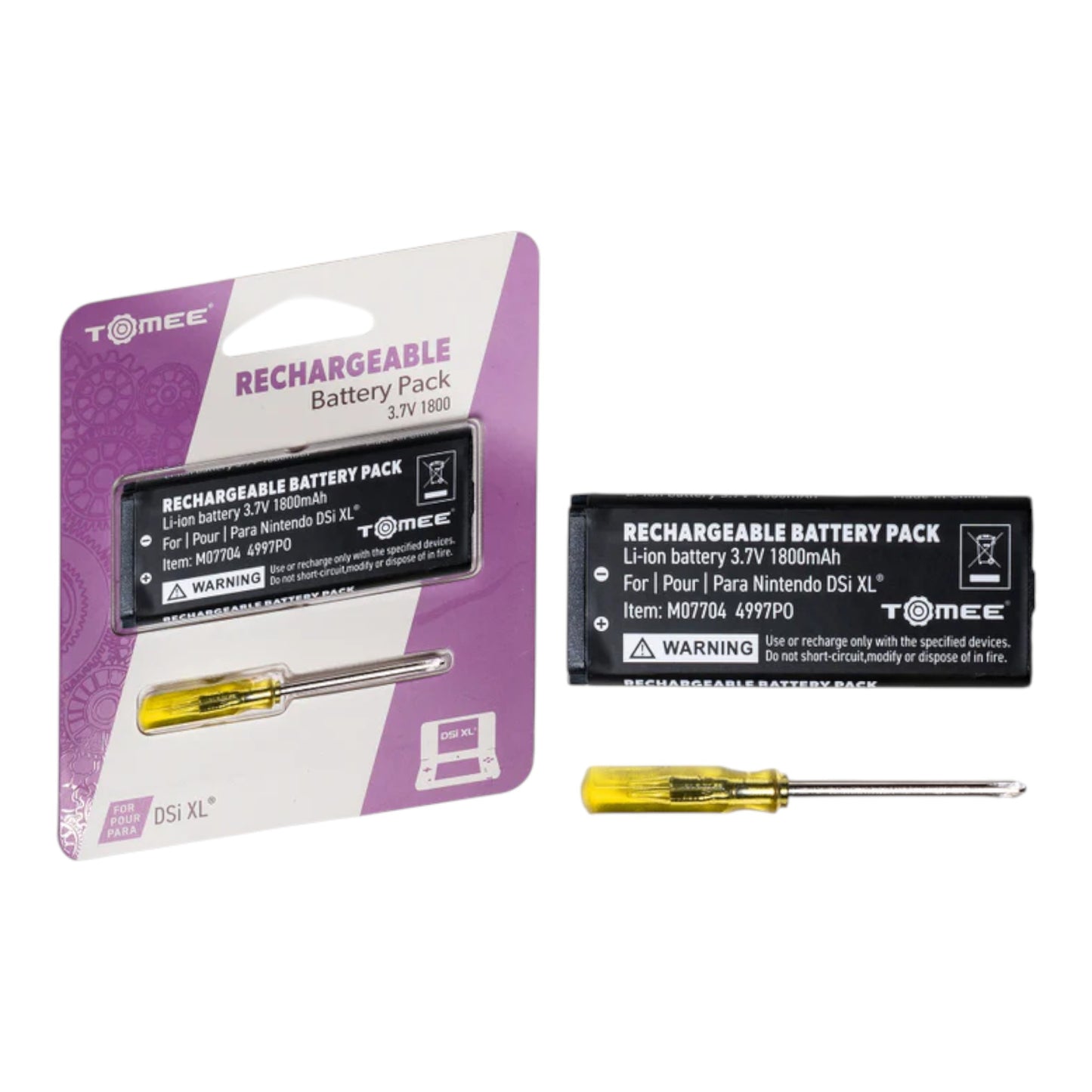 Rechargeable Battery Pack for the Nintendo DSi XL