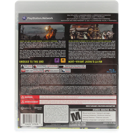 Red Dead Redemption: Undead Nightmare (PS3)