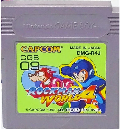 Rockman World 4 JP GameBoy (GB)