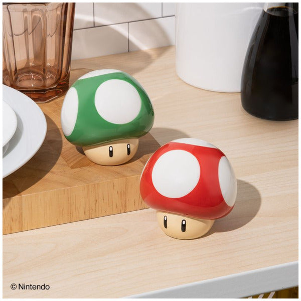 Super Mario Mushroom Salt & Pepper Shakers