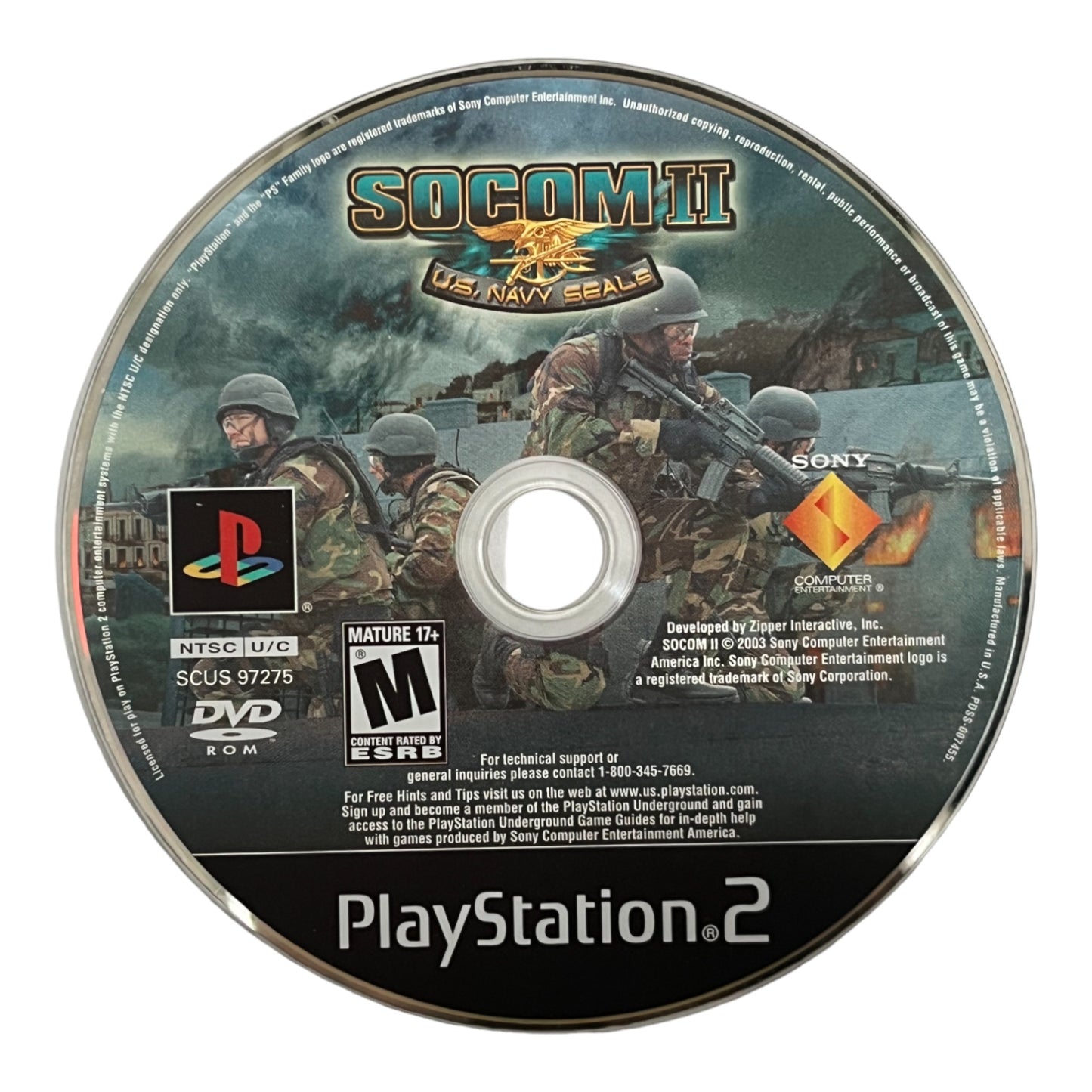 SOCOM II: U.S. Navy SEALs (PS2)