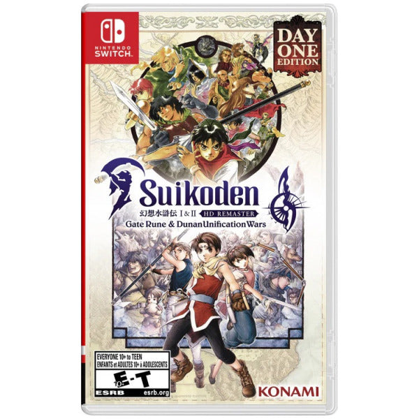 Suikoden I & II HD Remastered Day One Edition (Switch)