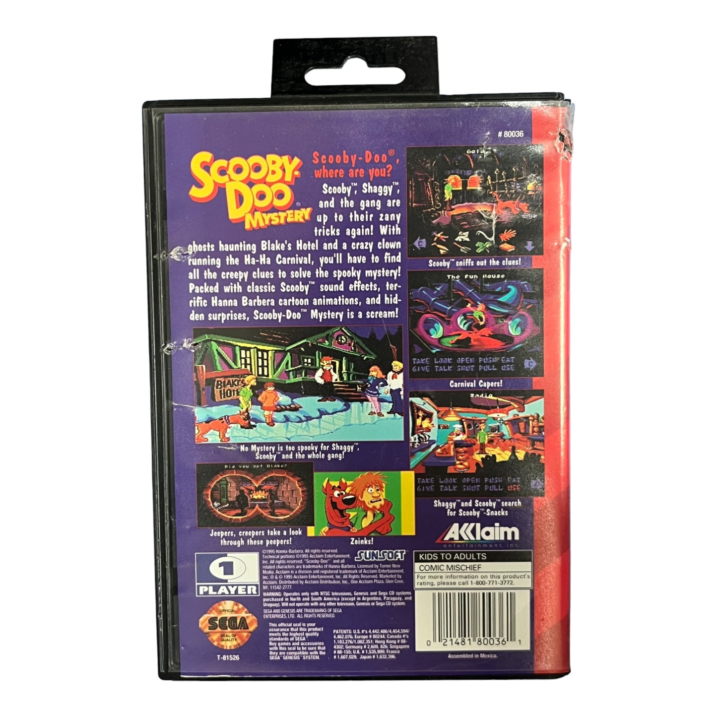 Scooby-Doo Mystery (Sega Genesis)