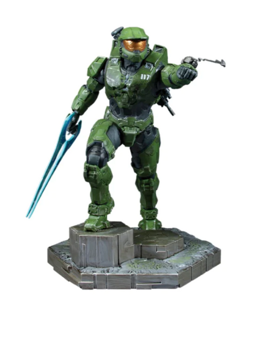Halo Infinite: Master Chief with Grappleshot PVC Statue