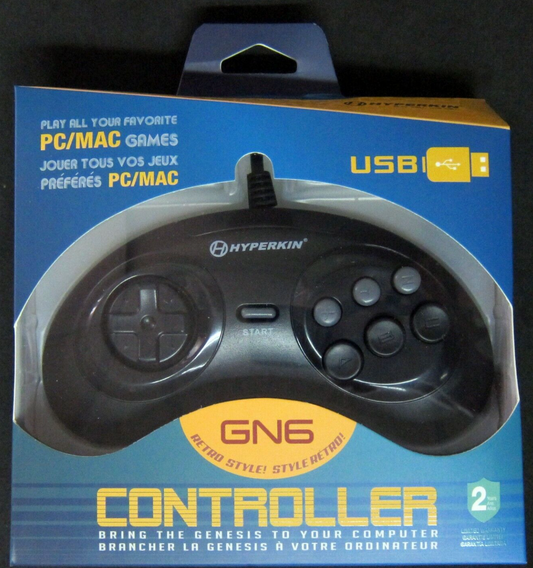 GN6 USB Controller for PC/MAC Retro Style!