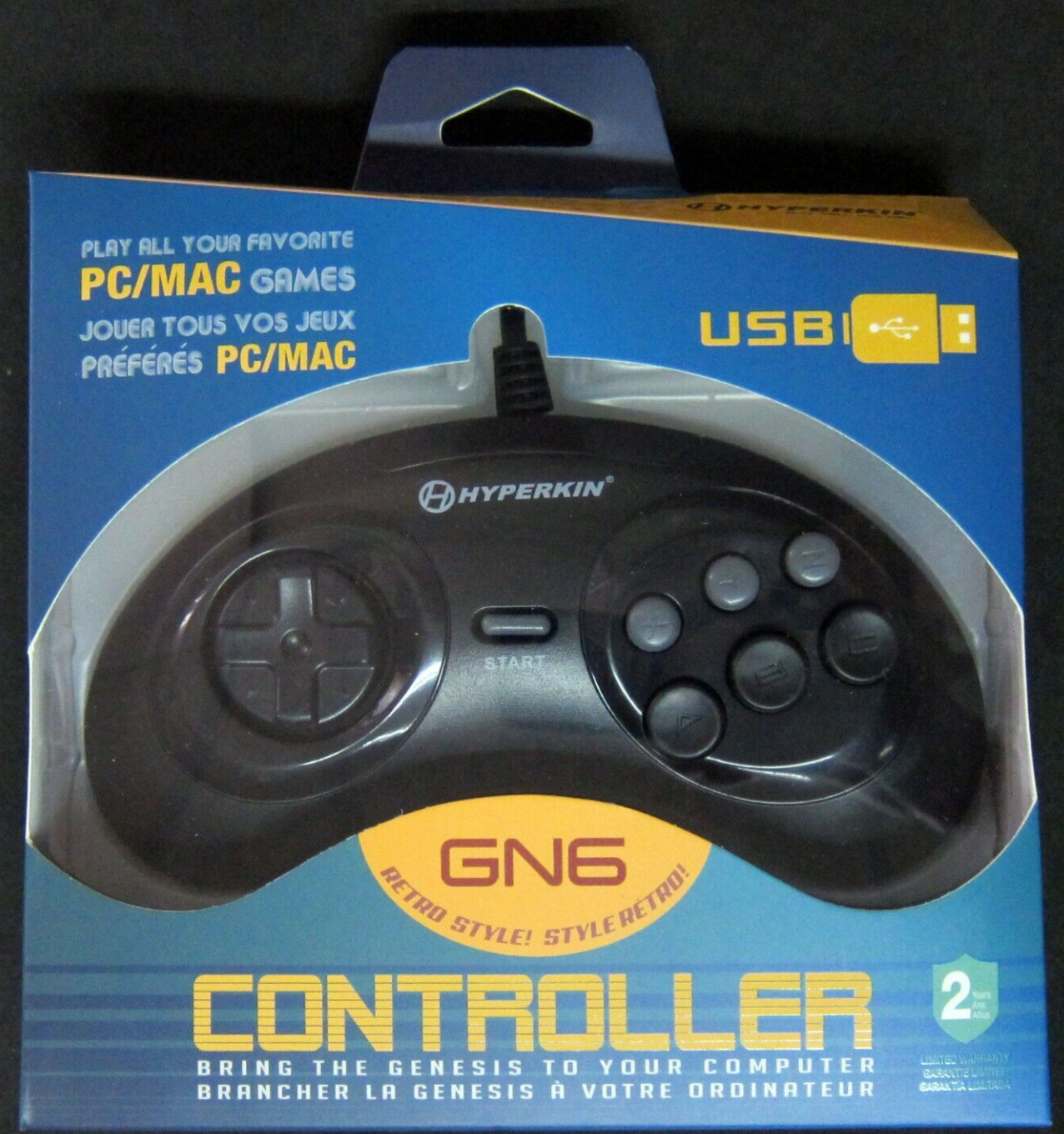 GN6 USB Controller for PC/MAC Retro Style!