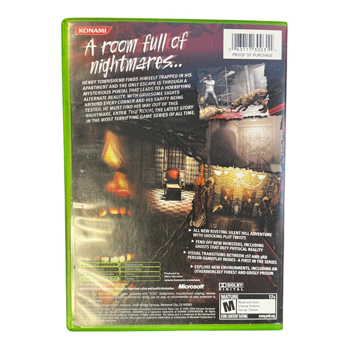 Silent Hill 4: The Room (Xbox)