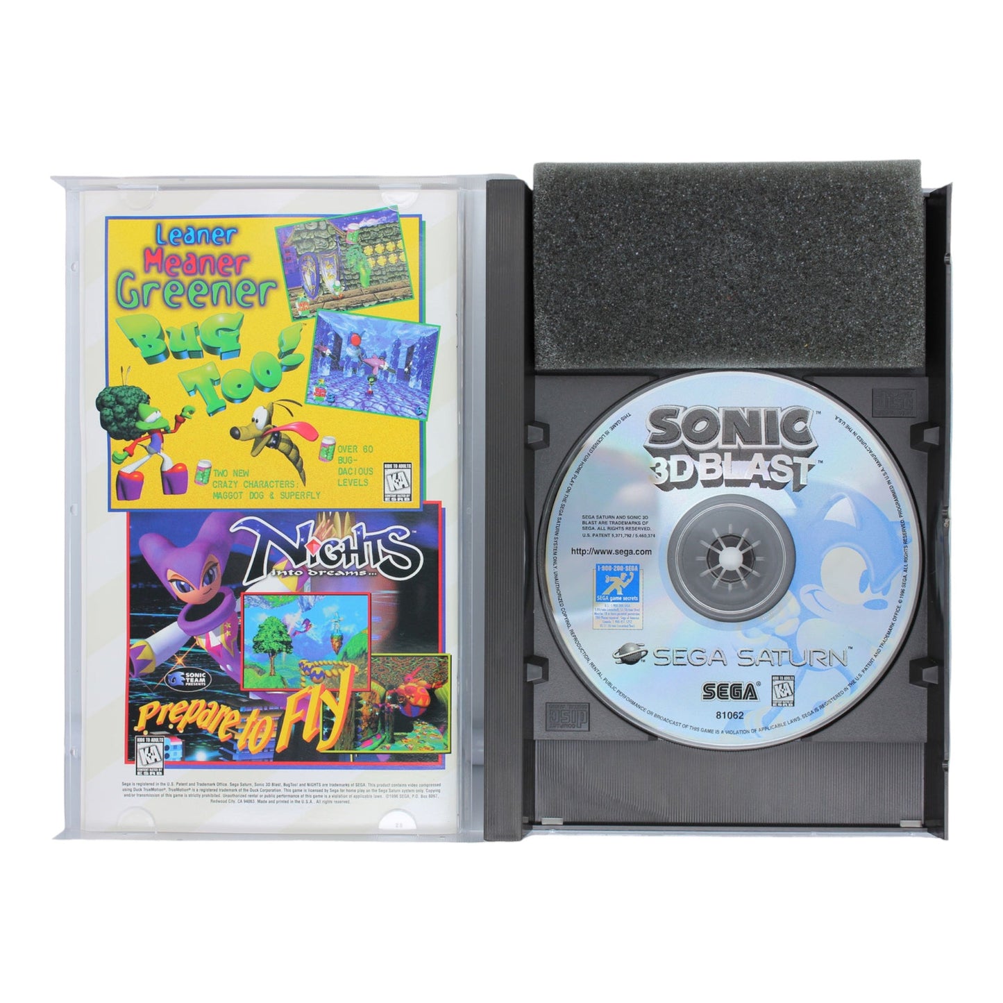 Sonic: 3D Blast (Sega Saturn)