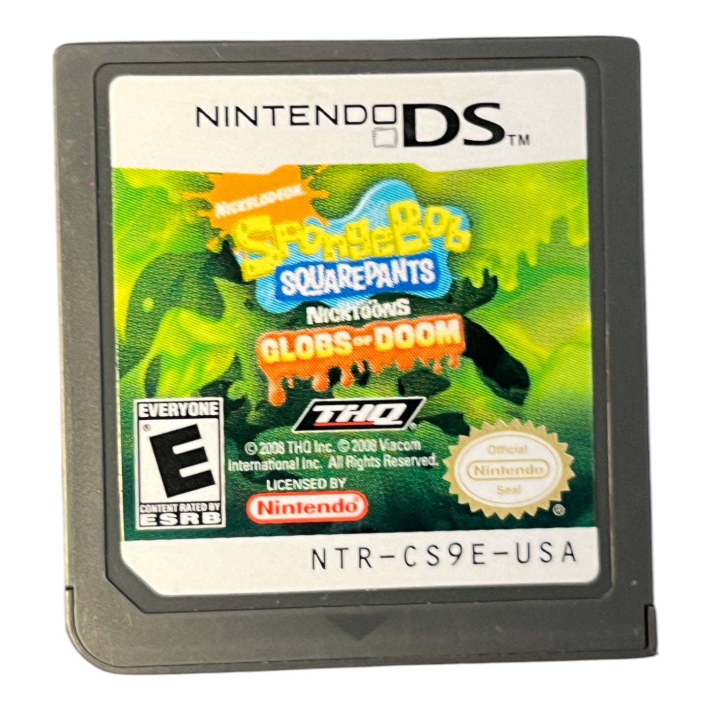SpongeBob SquarePants Featuring Nicktoons Globs of Doom (DS)