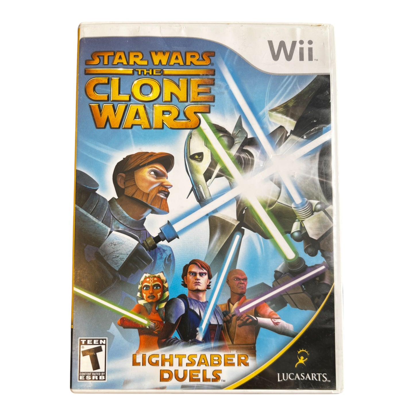 Star Wars Clone Wars Lightsaber Duels (Wii)