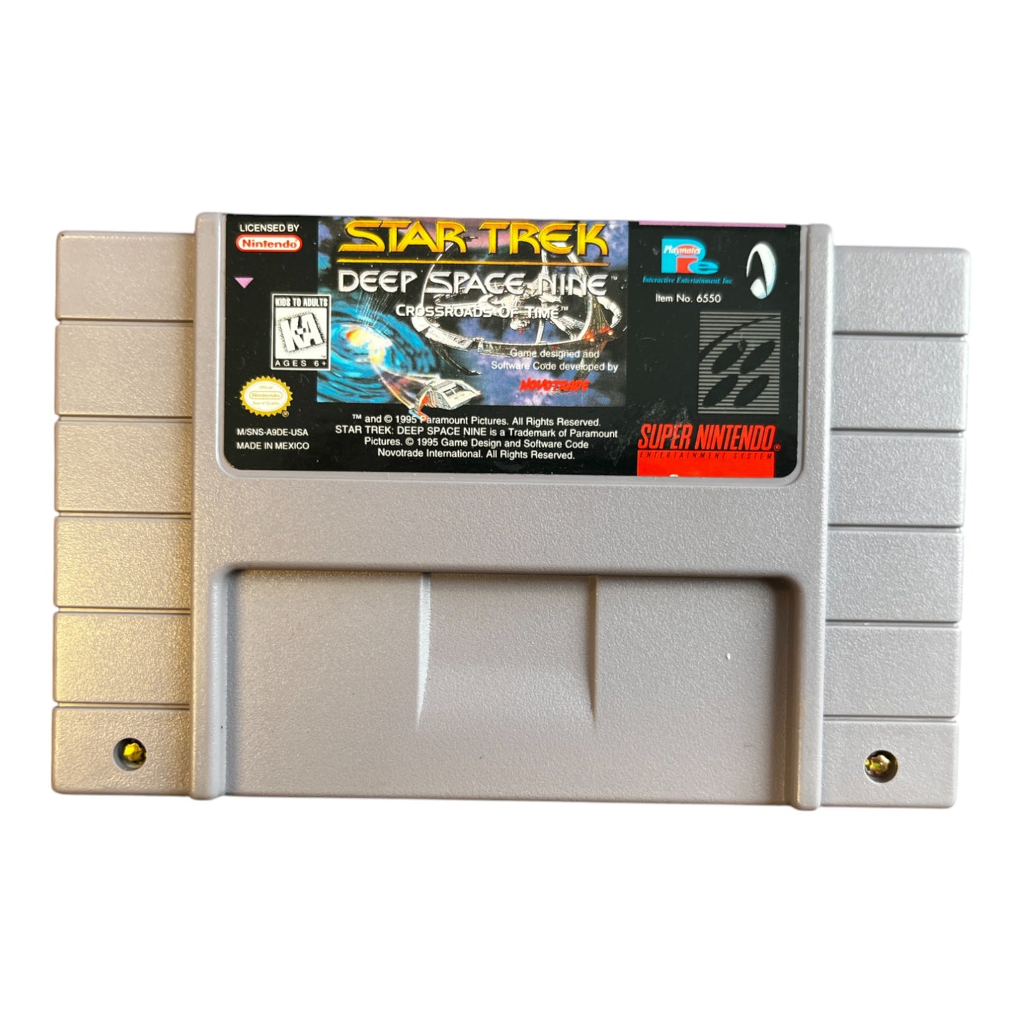 Star Trek Deep Space Nine Crossroads of Time (SNES)