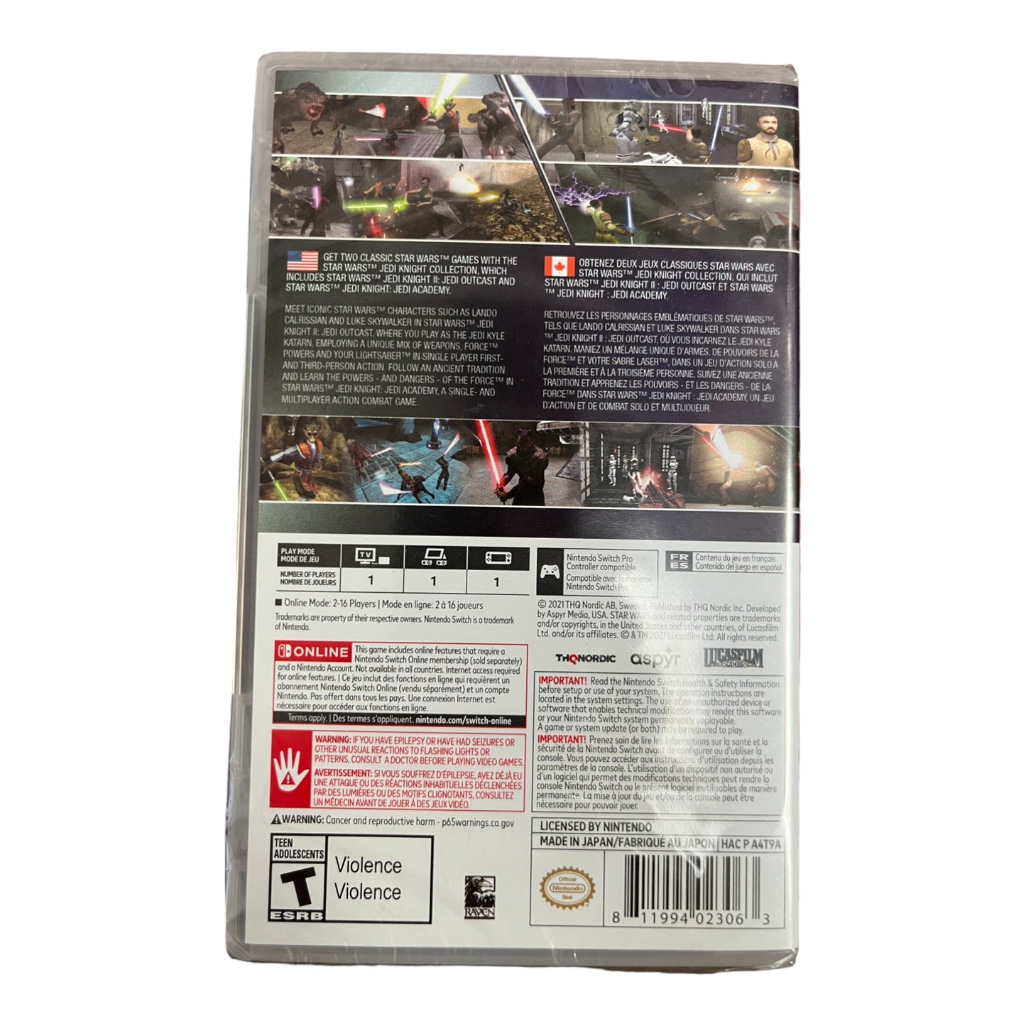 Star Wars: Jedi Knight Collection (Switch)