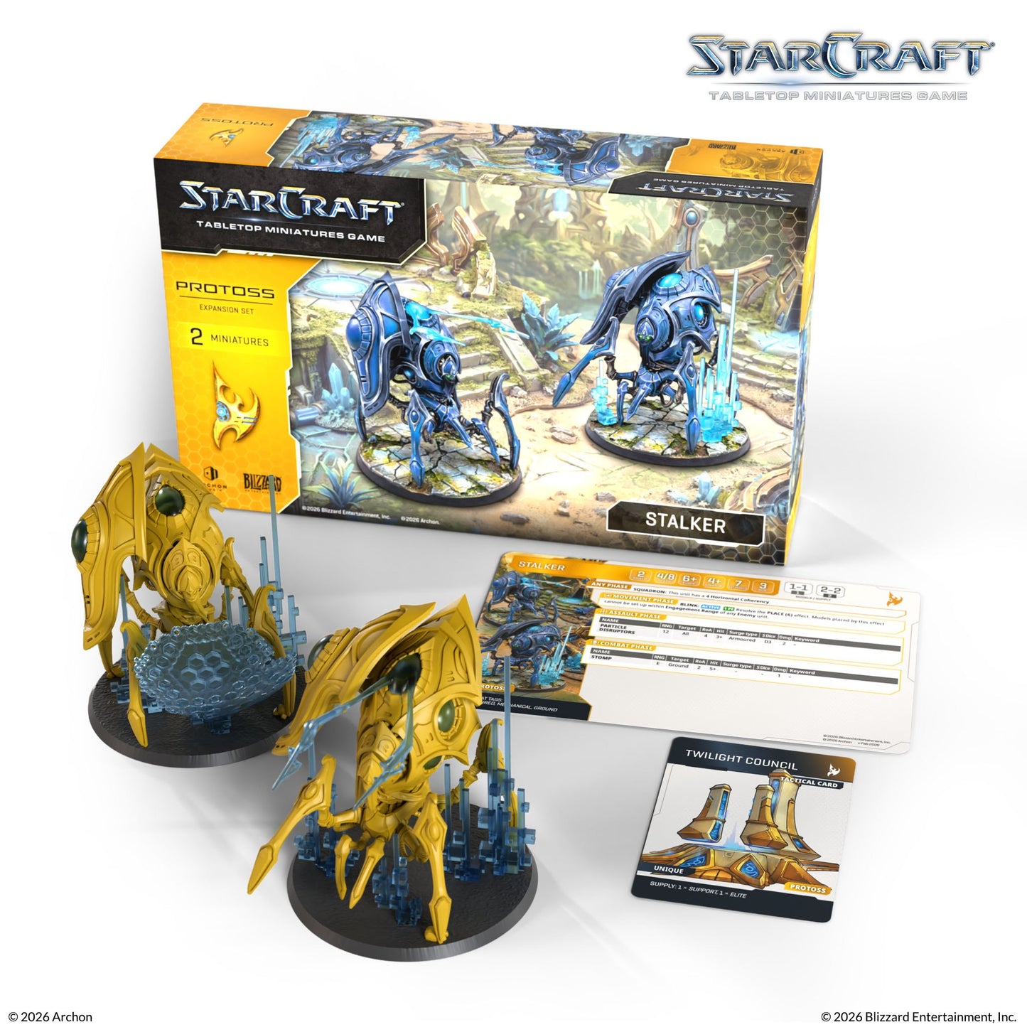 StarCraft: Tabletop Miniatures Game - Protoss Stalker Expansion Set