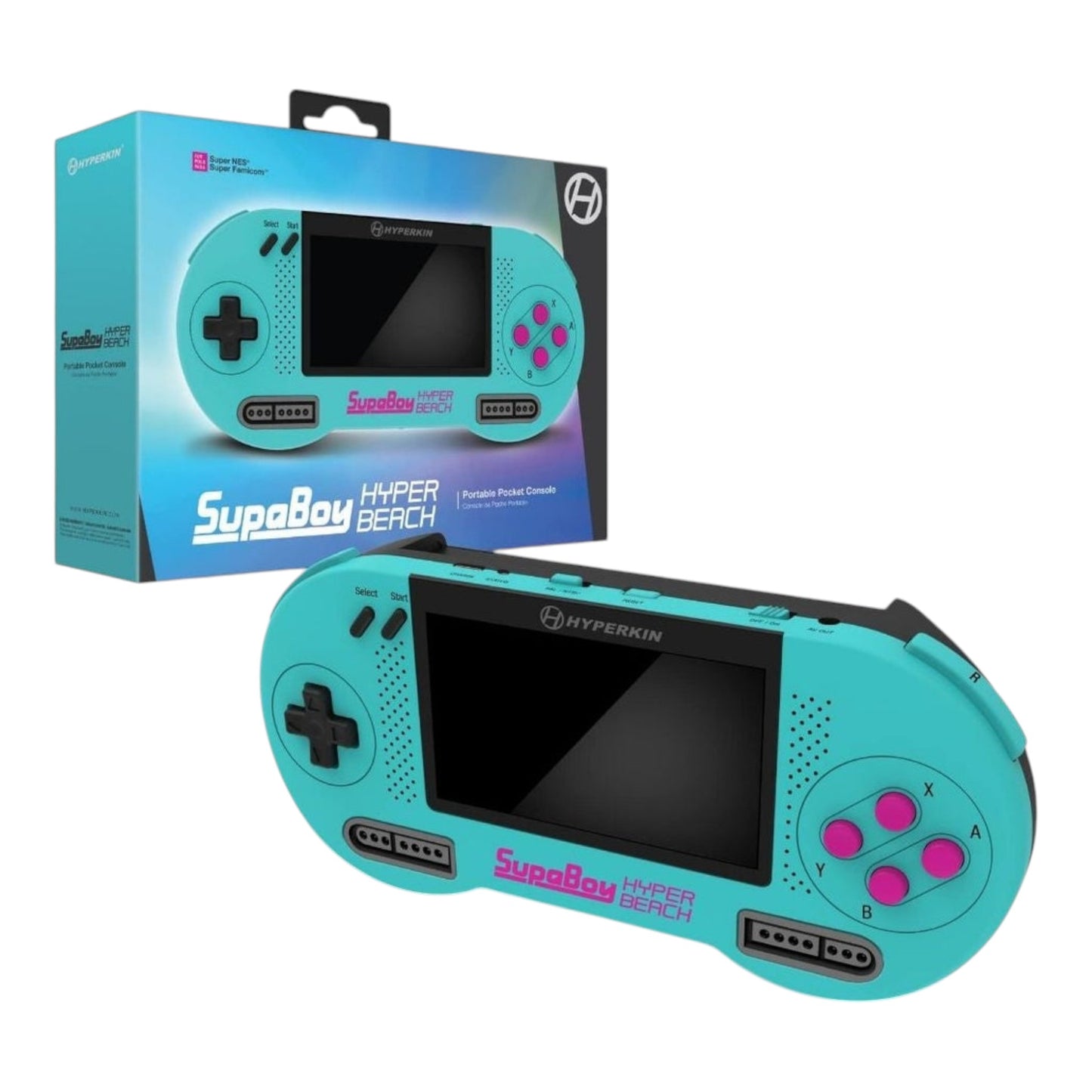 SupaBoy Hyper Beach Super Nintendo