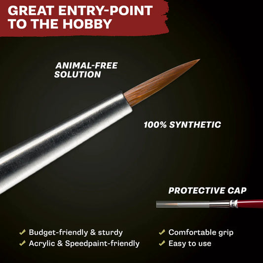 The Army Painter - Hobby Starter Brush Set (Updated 2026 brushes)