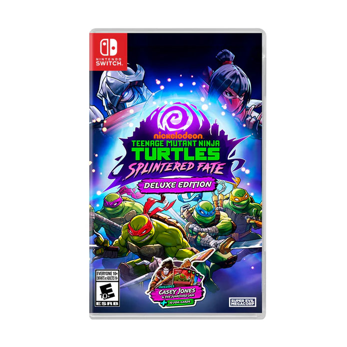 Teenage Mutant Ninja Turtles game cover for Nintendo Switch on a white background
