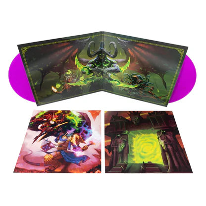 World of Warcraft: The Burning Crusade 2xLP Burning Legion Purple Vinyl Set