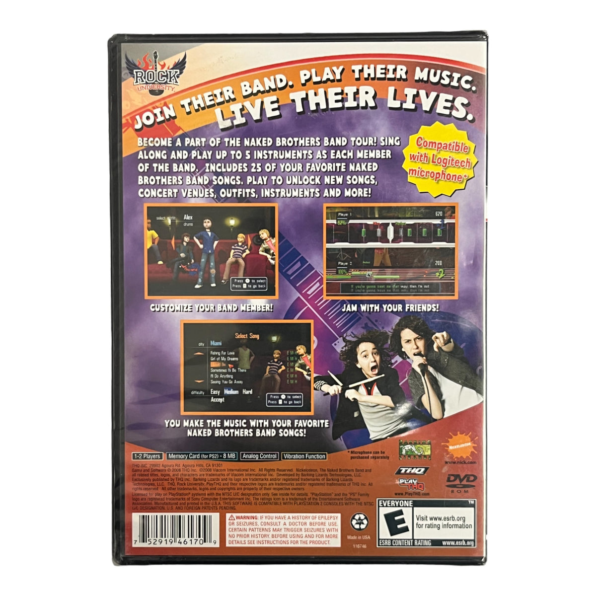 The Naked Brothers Band (PS2)