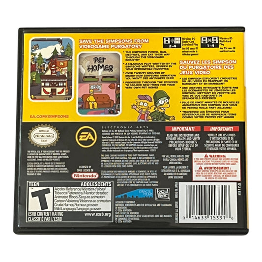 The Simpsons Game (DS)