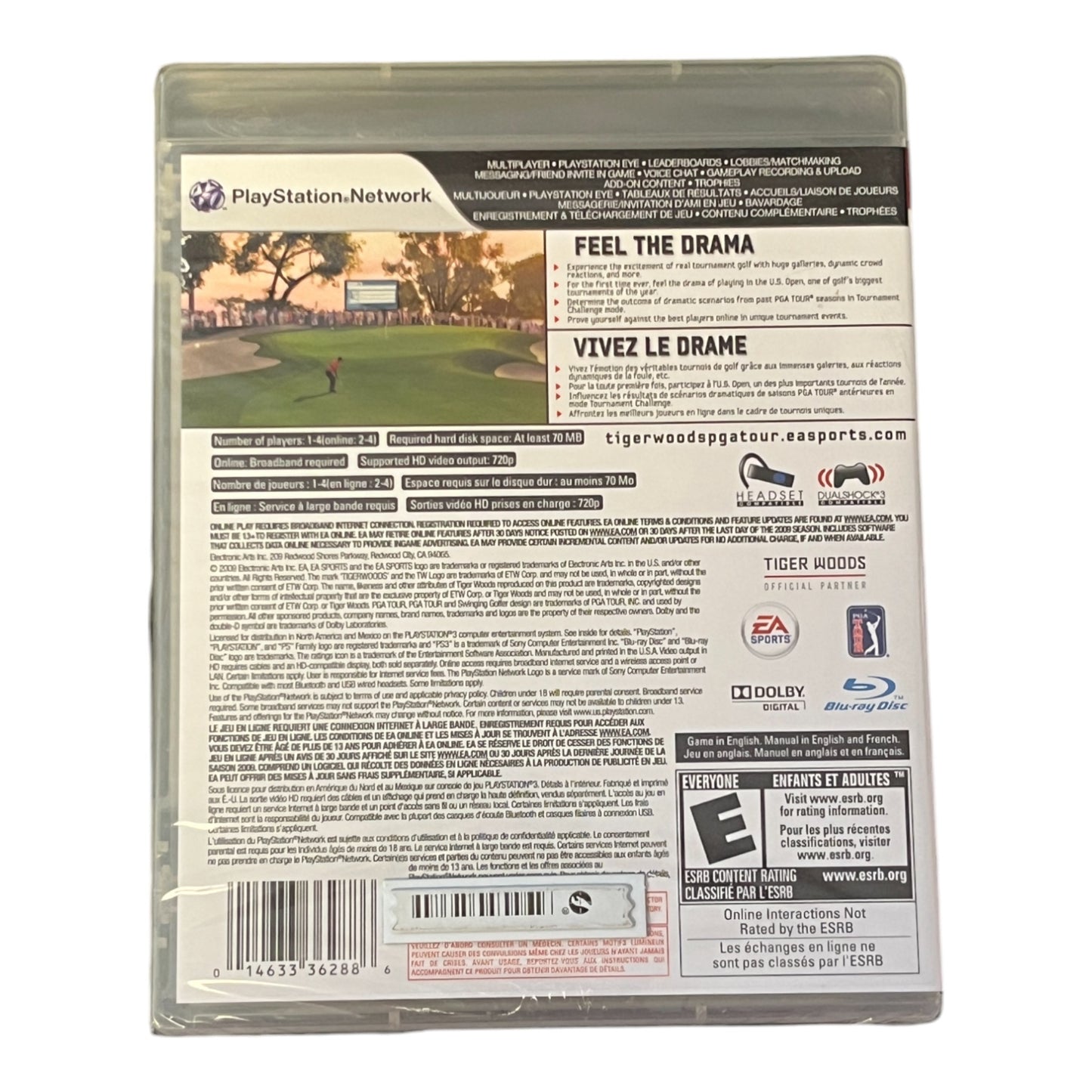 Tiger Woods PGA Tour 10 (PS3)