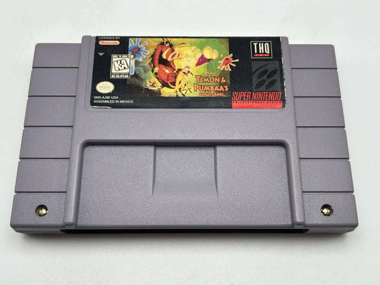 Timon and Pumbaa Jungle Games (SNES)