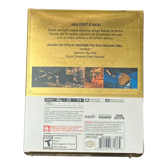 Tomb Raider I-III Remastered Deluxe Edition (Switch)