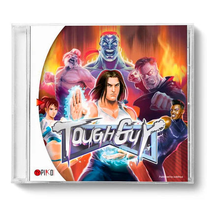 CD cover of 'Tough Guy' with animated characters and vibrant colors