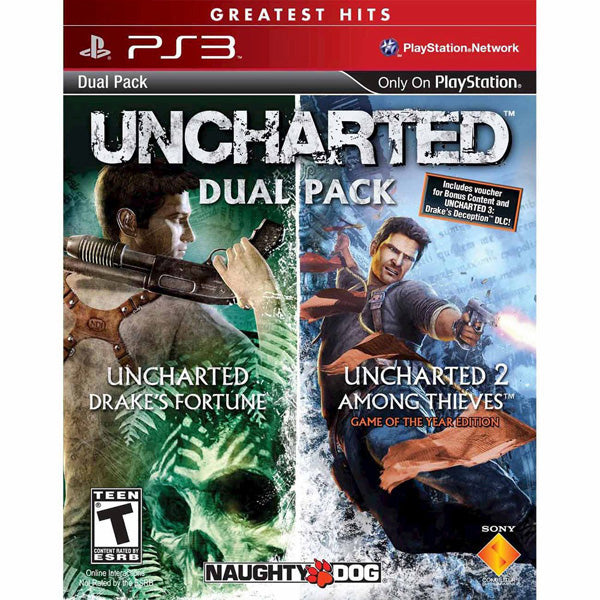 Uncharted & Uncharted 2 Dual Pack (PS3)
