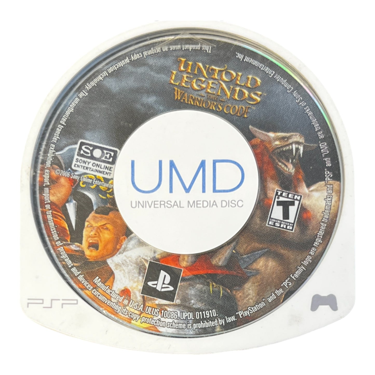Untold Legends The Warrior's Code (PSP)