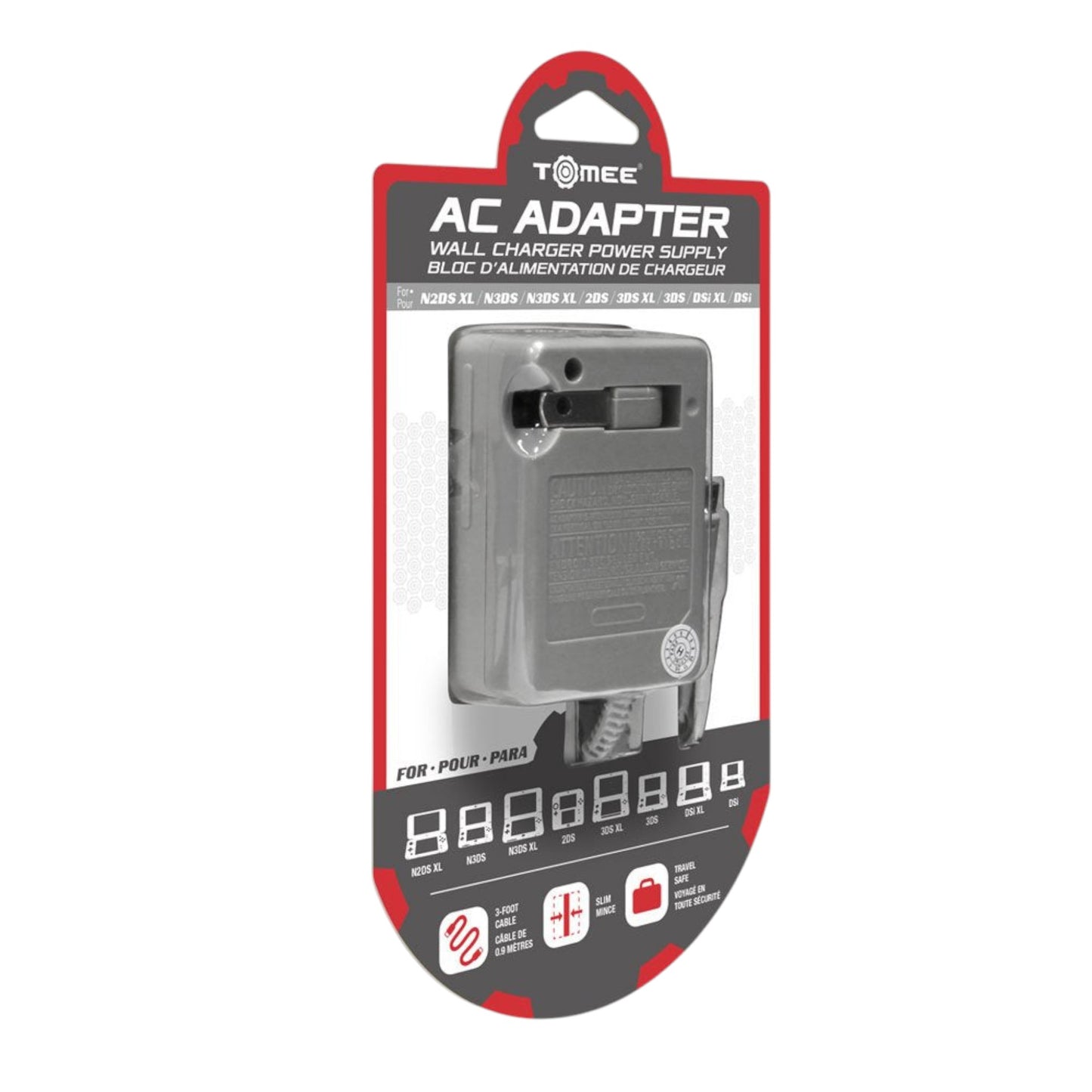 Power Adapter for 3DS, 3DS XL, 2DS, 2DS XL, DSi, DSi XL