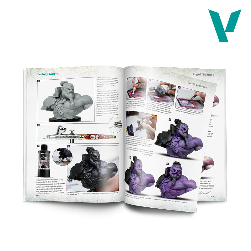 Vallejo: Fantasy Colors Book (English)
