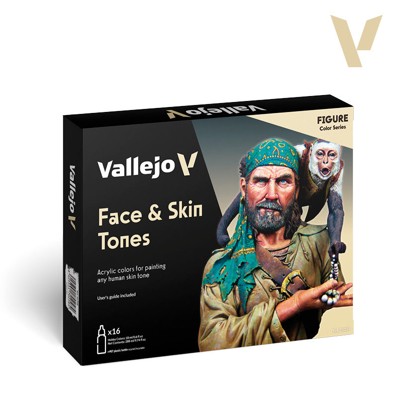 Vallejo: Model Color Face & Skin Tones Set