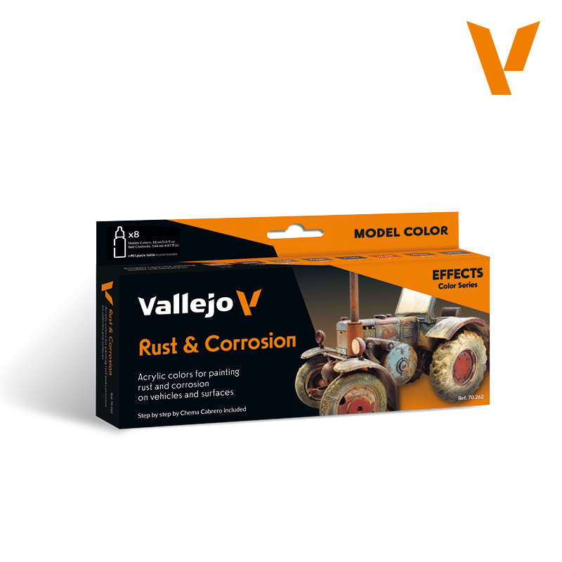 Vallejo: Model Color Rust & Corrosion Set