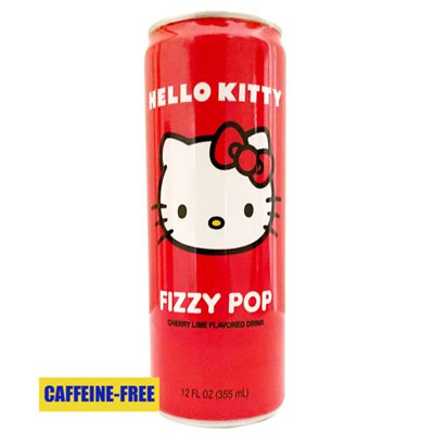 Hello Kitty Fizzy Pop (Non-Caffeinated)