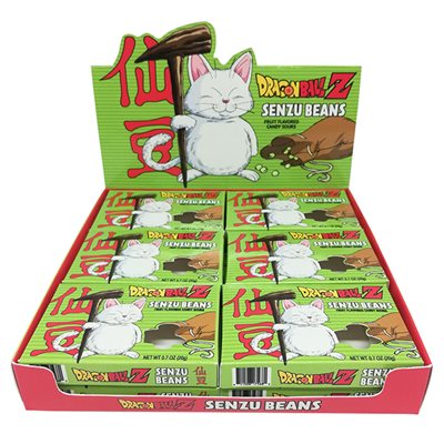 DRAGONBALL Z Senzu Beans: Fruit Flavoured Candy Sours