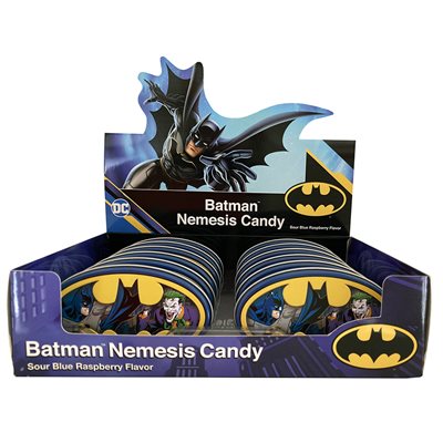 Batman Nemesis Blue Raspberry Sour Candy