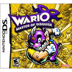 Wario: Master of Disguise game cover for Nintendo DS