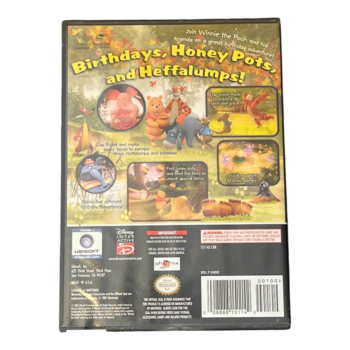 Winnie the Pooh's Rumbly Tumbly Adventure (GC)