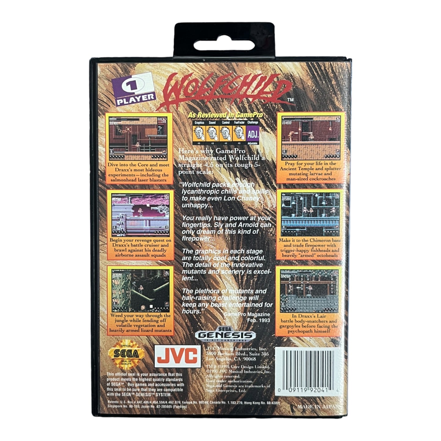 Wolfchild (Sega Genesis)