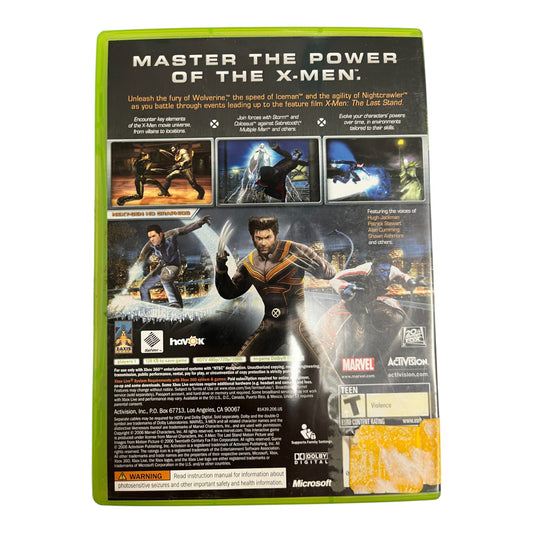 X-Men: The Official Game (Xbox 360)