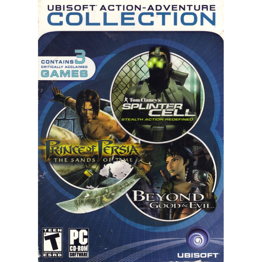 Action Adventure Collection: Tom Clancy's Splinter Cell, Prince of Persia The Sands of Time, Beyond Good & Evil (PCGames)