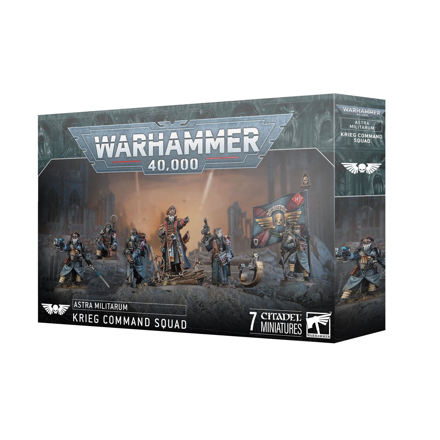 Warhammer 40,000 - Astra Militarum: Krieg Command Squad