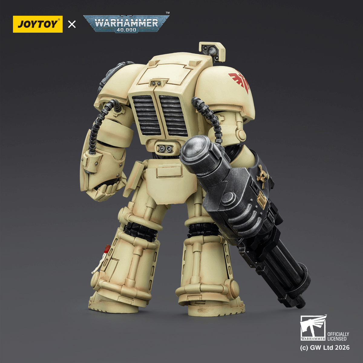 JOYTOY - Dark Angels Deathwing Terminator 3 with Power Fist and Assault Cannon