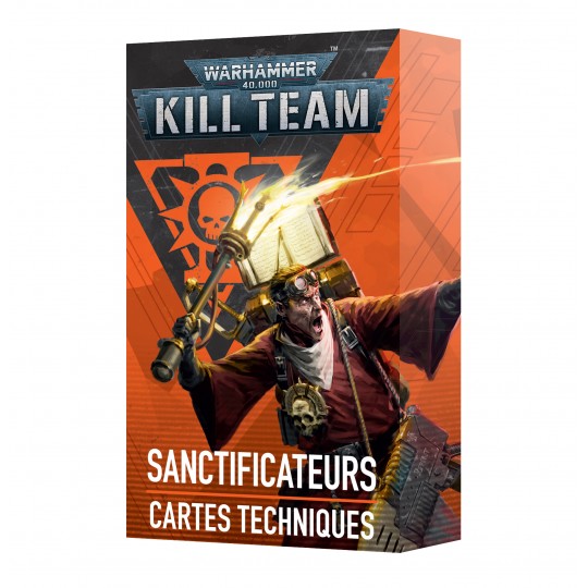Kill Team: Sanctifiers (Sanctificateurs) Datacards/Cartes Techniques (FRENCH)