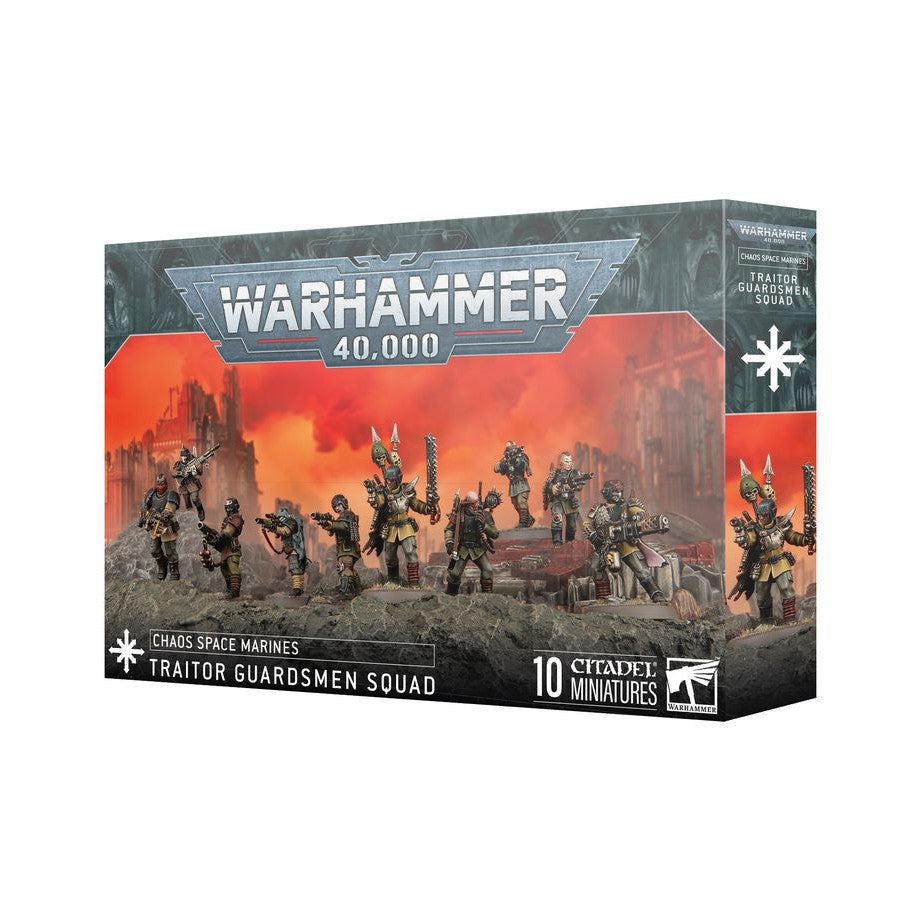 Warhammer 40,000 - Chaos Space Marines: Traitor Guardsmen Squad