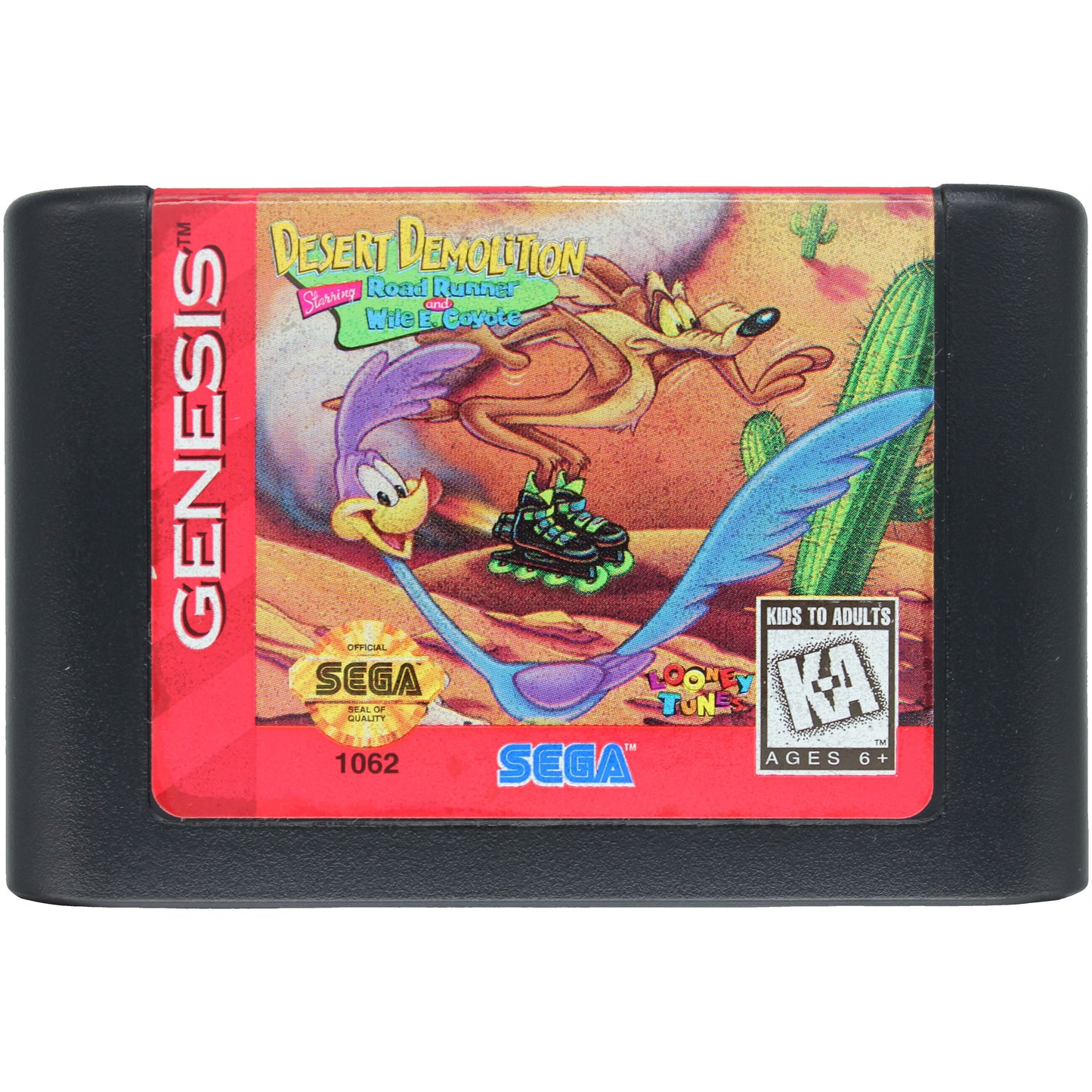 Desert Demolition Starring Road Runner And Wile E. Coyote (Genesis)