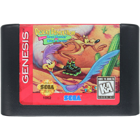 Desert Demolition Starring Road Runner And Wile E. Coyote (Genesis)