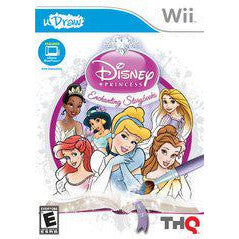 Disney Princess game cover for Wii with characters and THQ logo