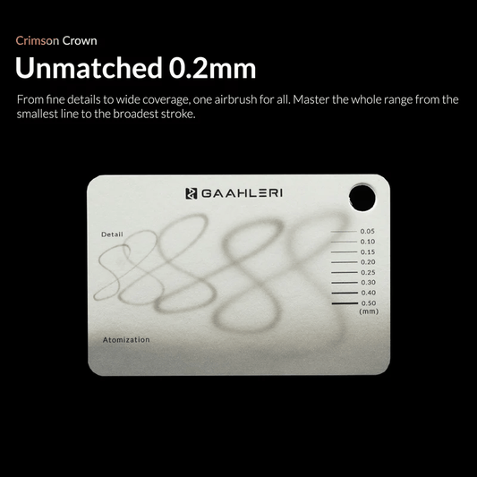 Gaahleri Aventus Crimson Crown 0.2 & 0.4mm