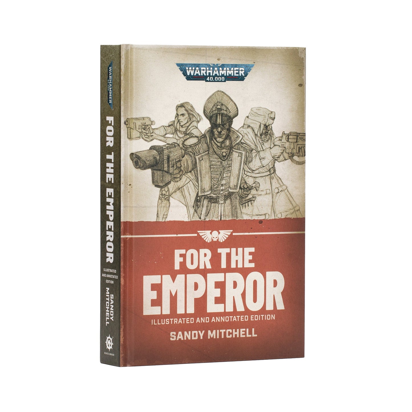 Warhammer 40,000 - Ciaphas Cain: For The Emperor (Illustrated Hardcover) (PRE-ORDER RELEASES JULY 11TH)